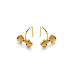 RSNY Bowtie Ribbon Earrings - R2230B