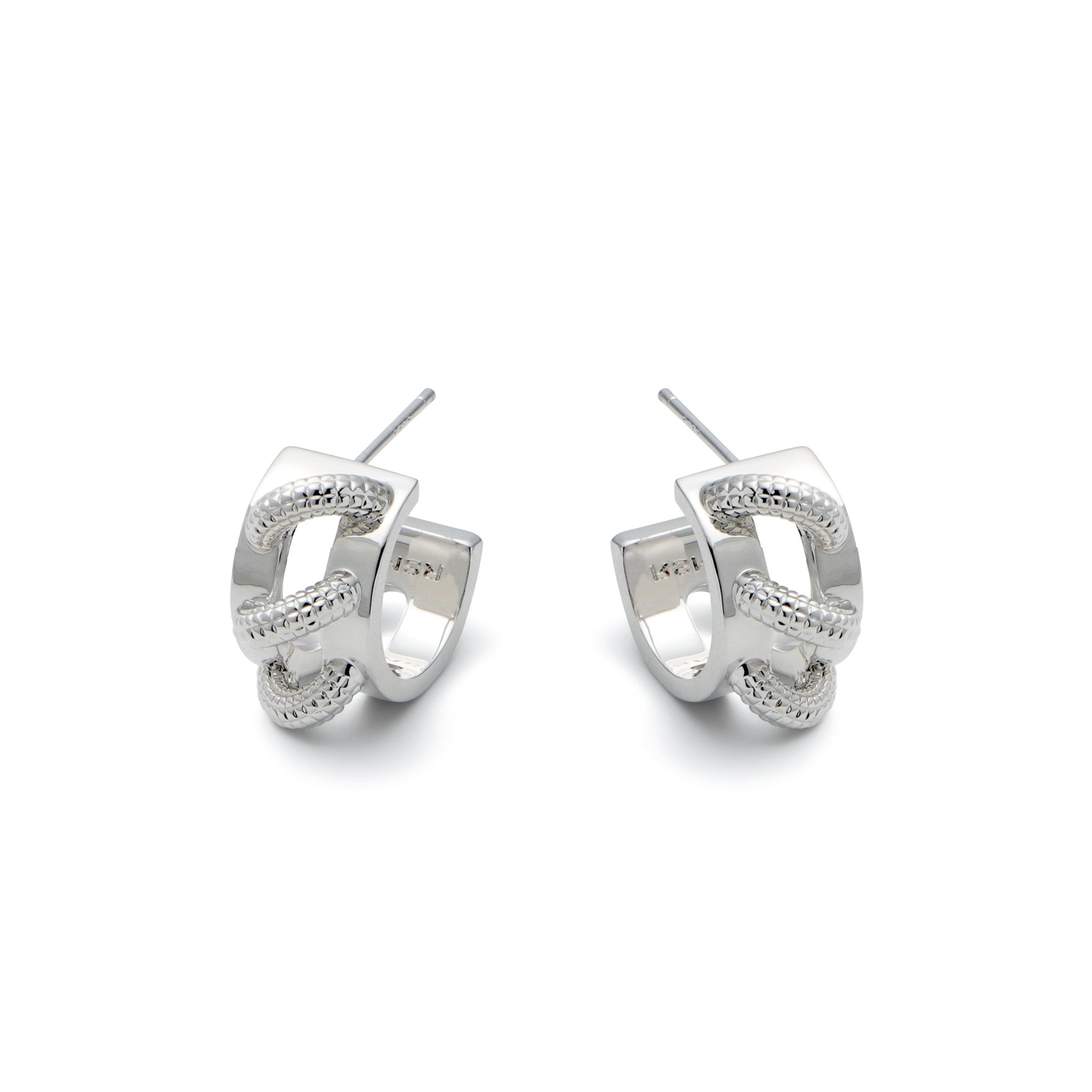 RSNY chain earrings - R2060A