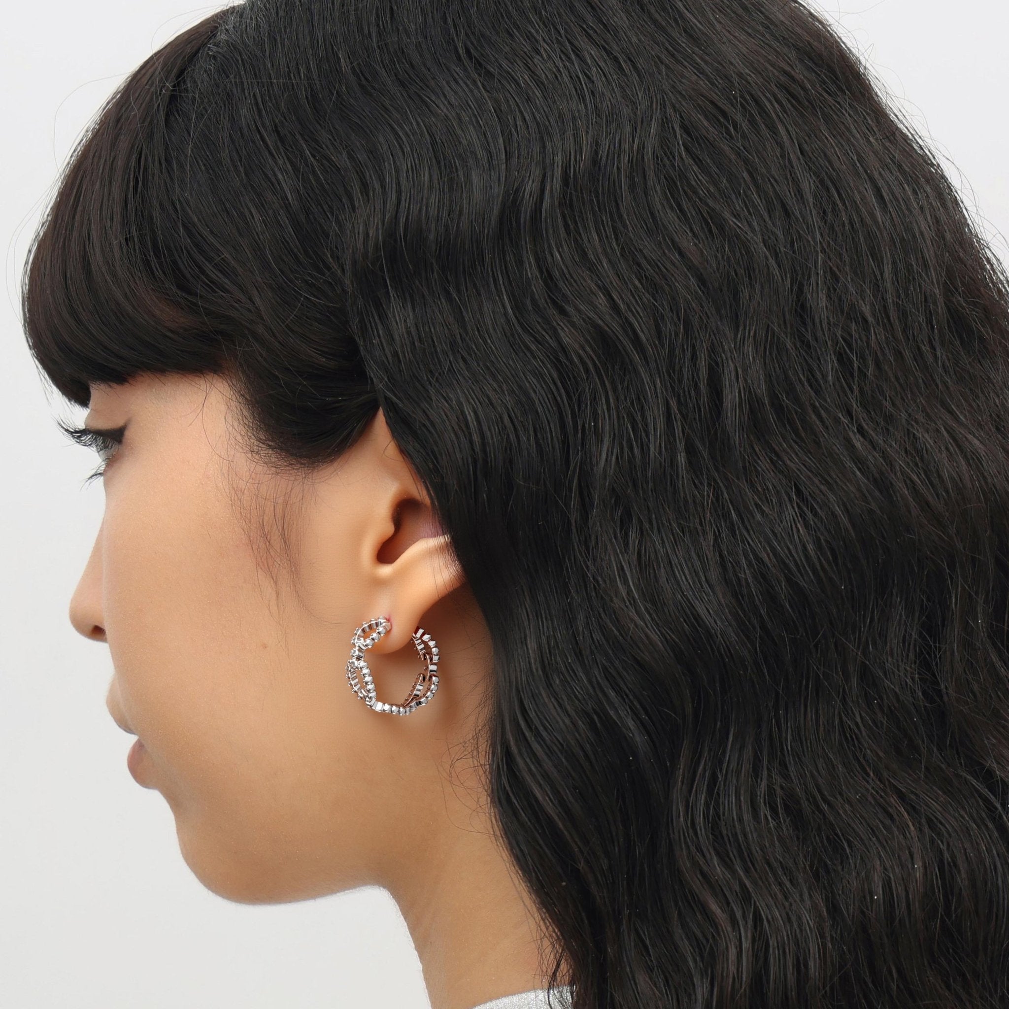 RSNY Chain Earrings - R2197A