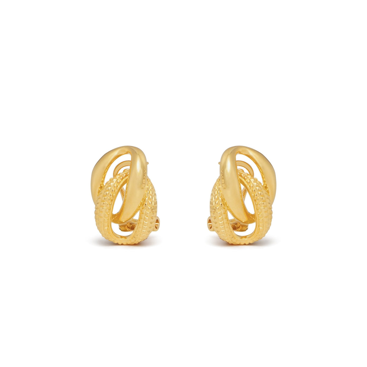 RSNY chain shaped earrings - R2071B
