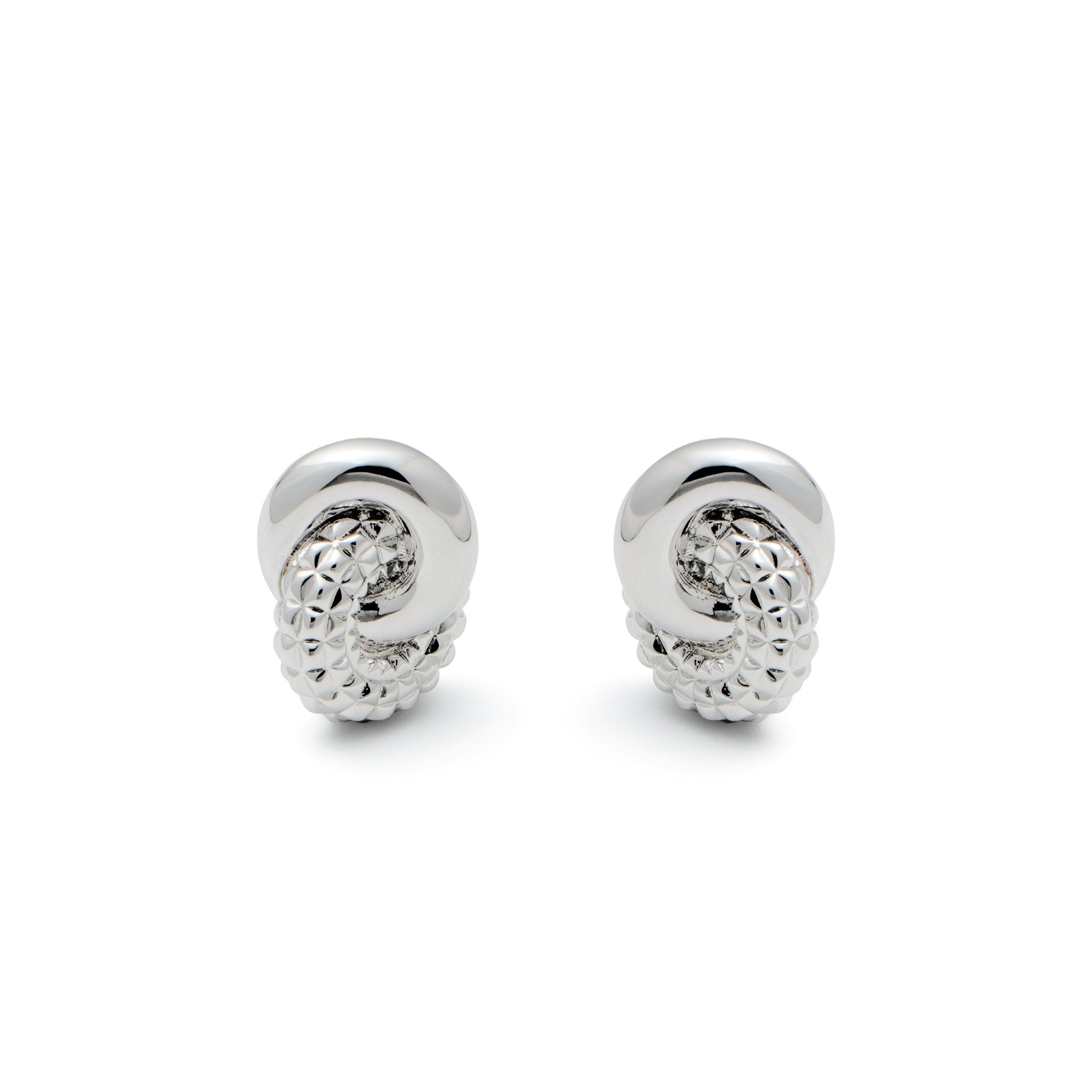 RSNY diamond pattern chain stud earring chain - R2026A
