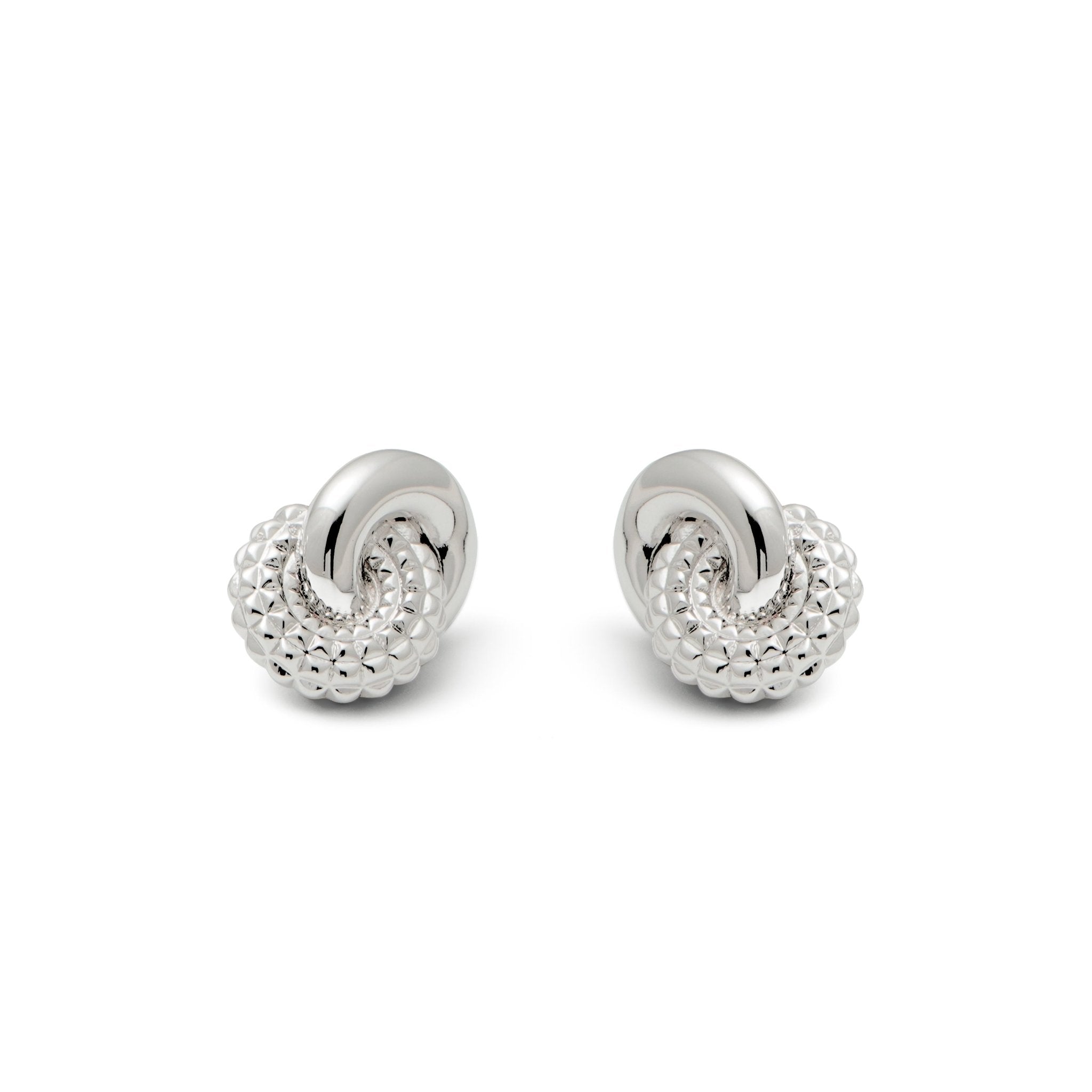 RSNY diamond pattern chain stud earring chain - R2026A