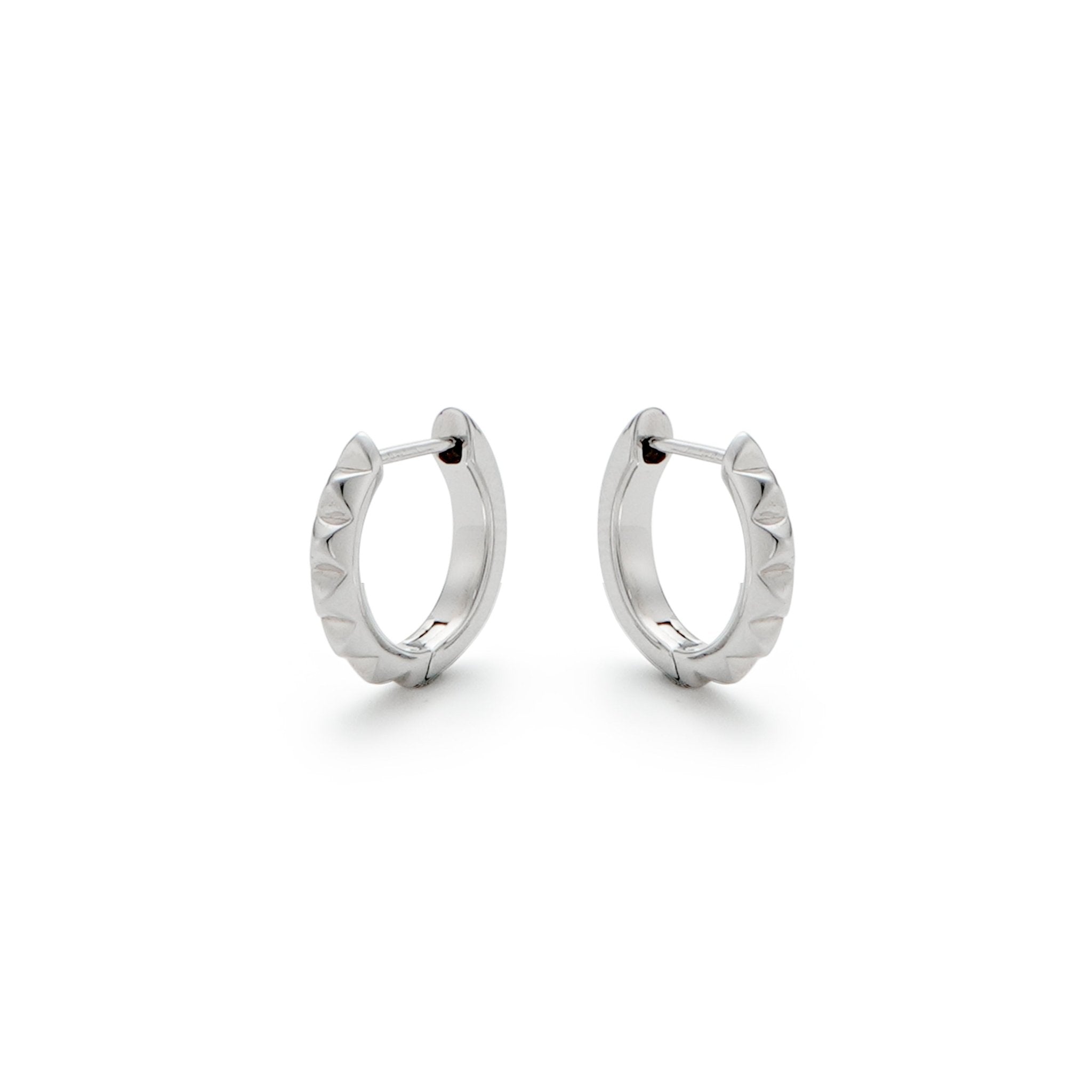 RSNY diamond pattern earrings - R2024A
