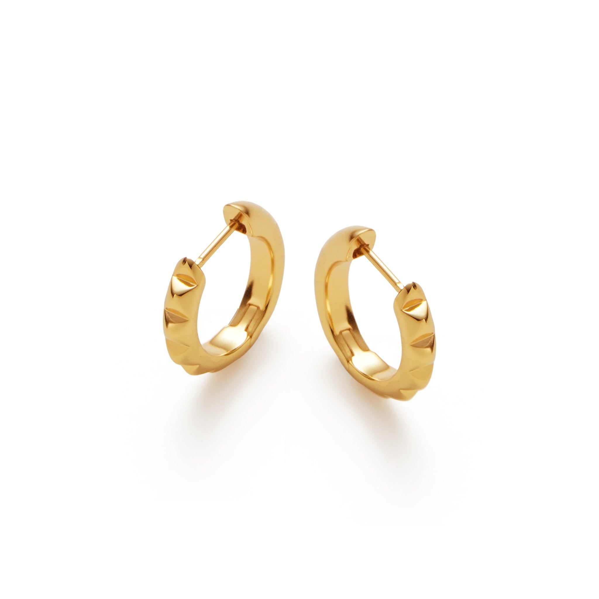RSNY diamond pattern earrings - R2024B
