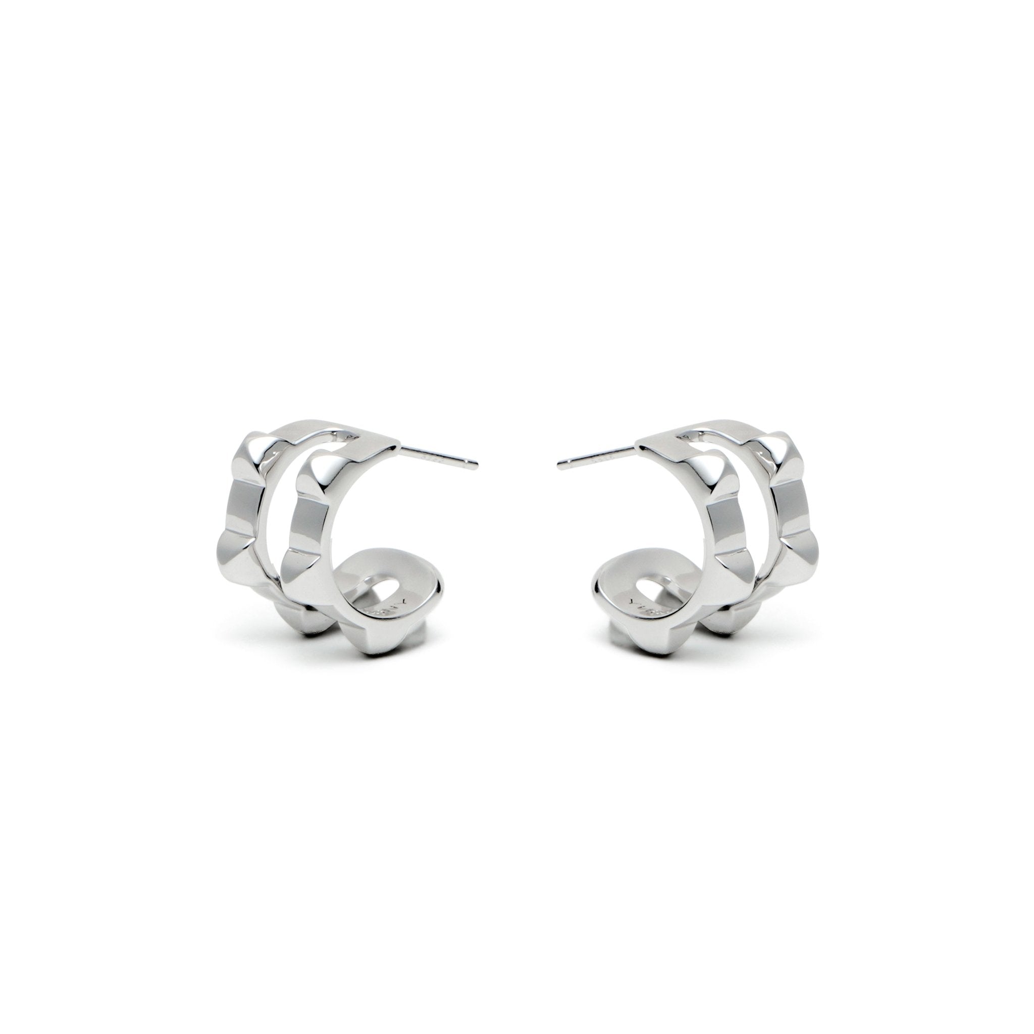 RSNY Diamond Textured Earrings - R2077A
