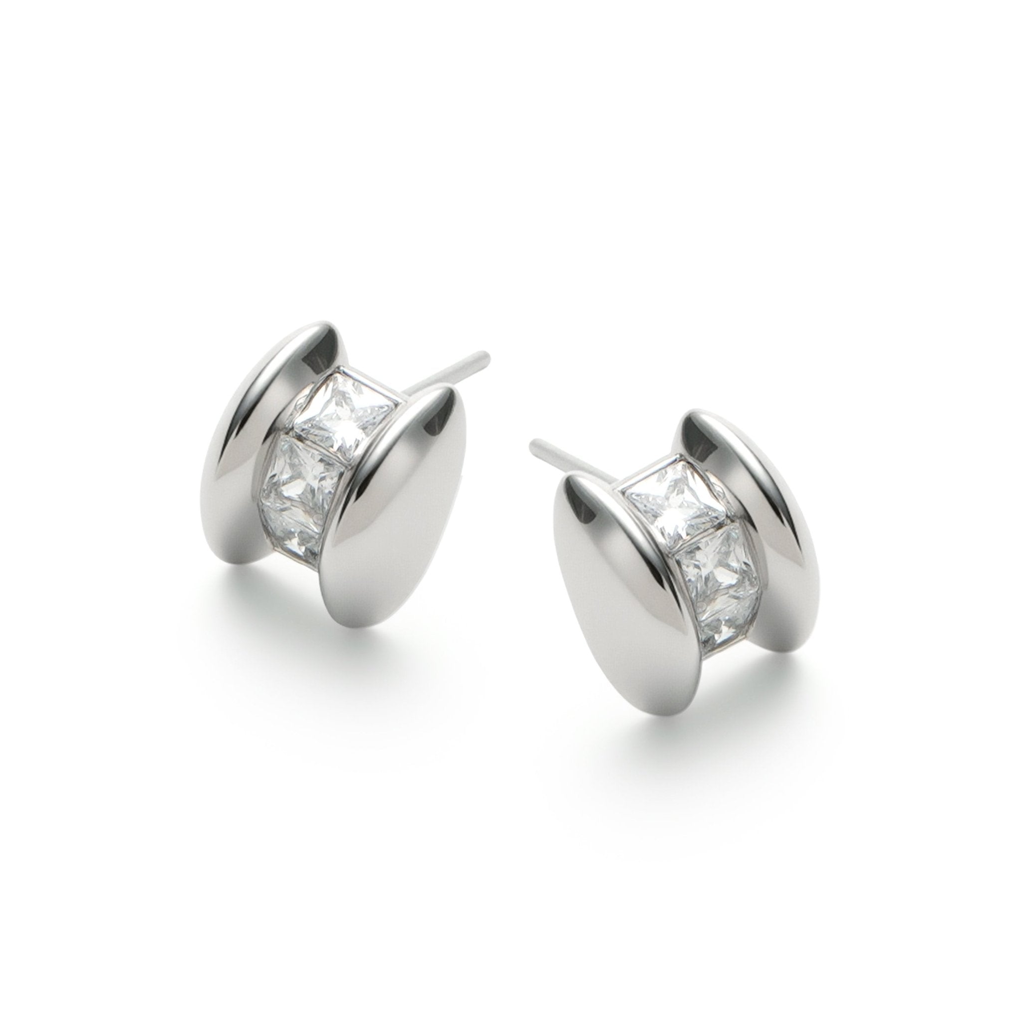RSNY Geometric Bean Earrings - R2224A
