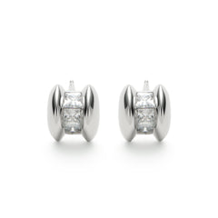 RSNY Geometric Bean Earrings - R2224A
