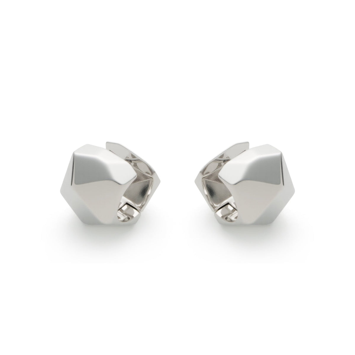 RSNY irregular diamond cut earrings - R2161A