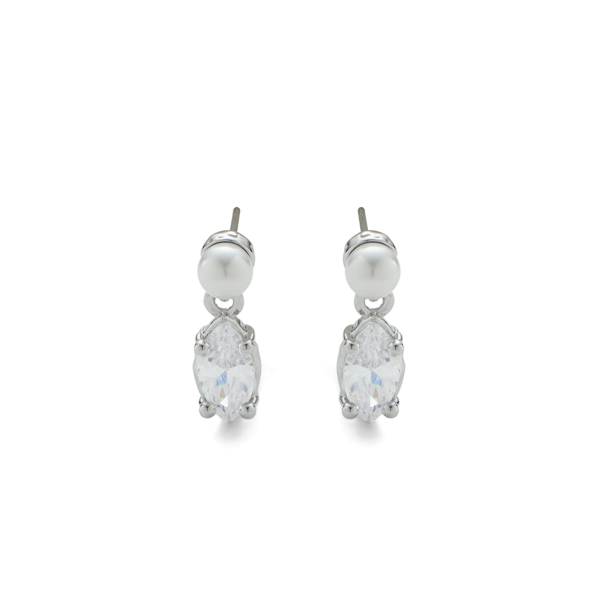 RSNY irregular pearl stud earrings - R2151A