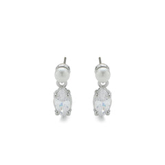 RSNY irregular pearl stud earrings - R2151A