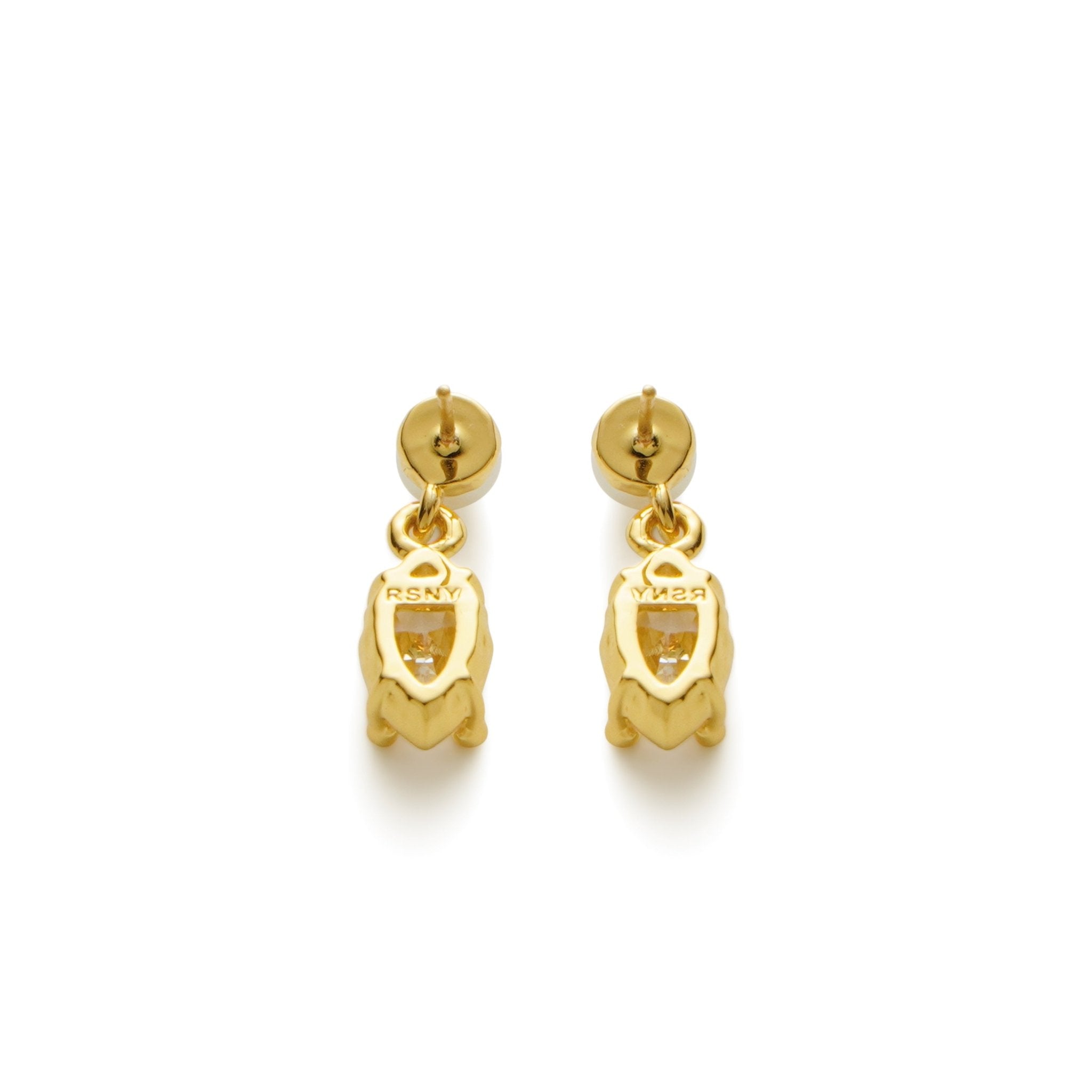 RSNY irregular pearl stud earrings - R2151B
