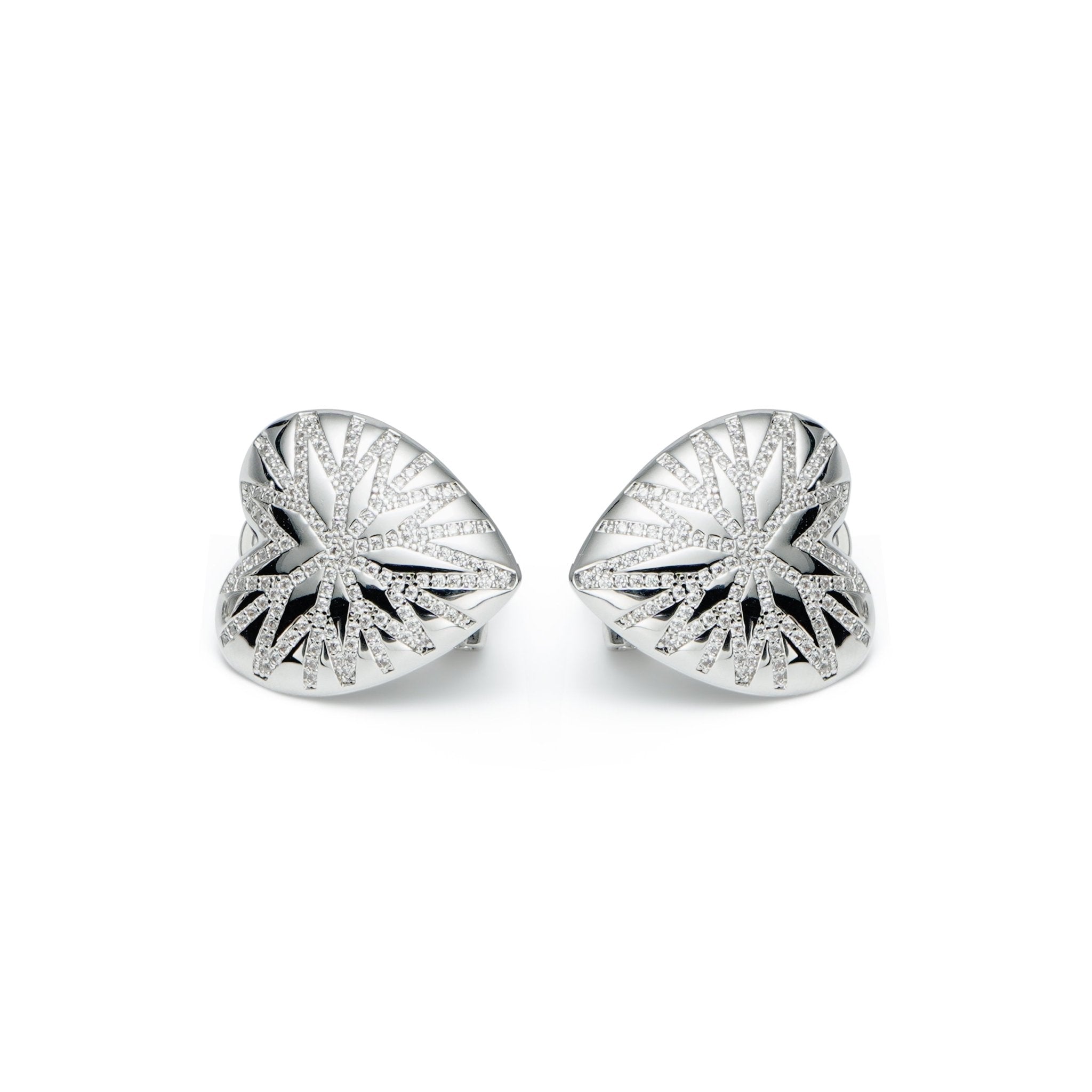 RSNY love diamond stud earrings - R2095A