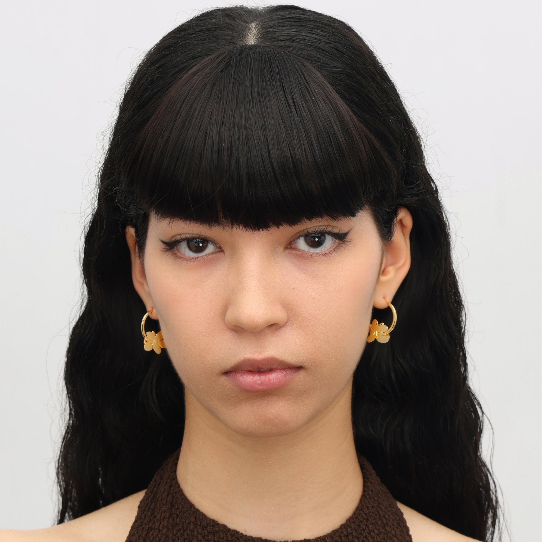 RSNY orchid earrings - R2115B
