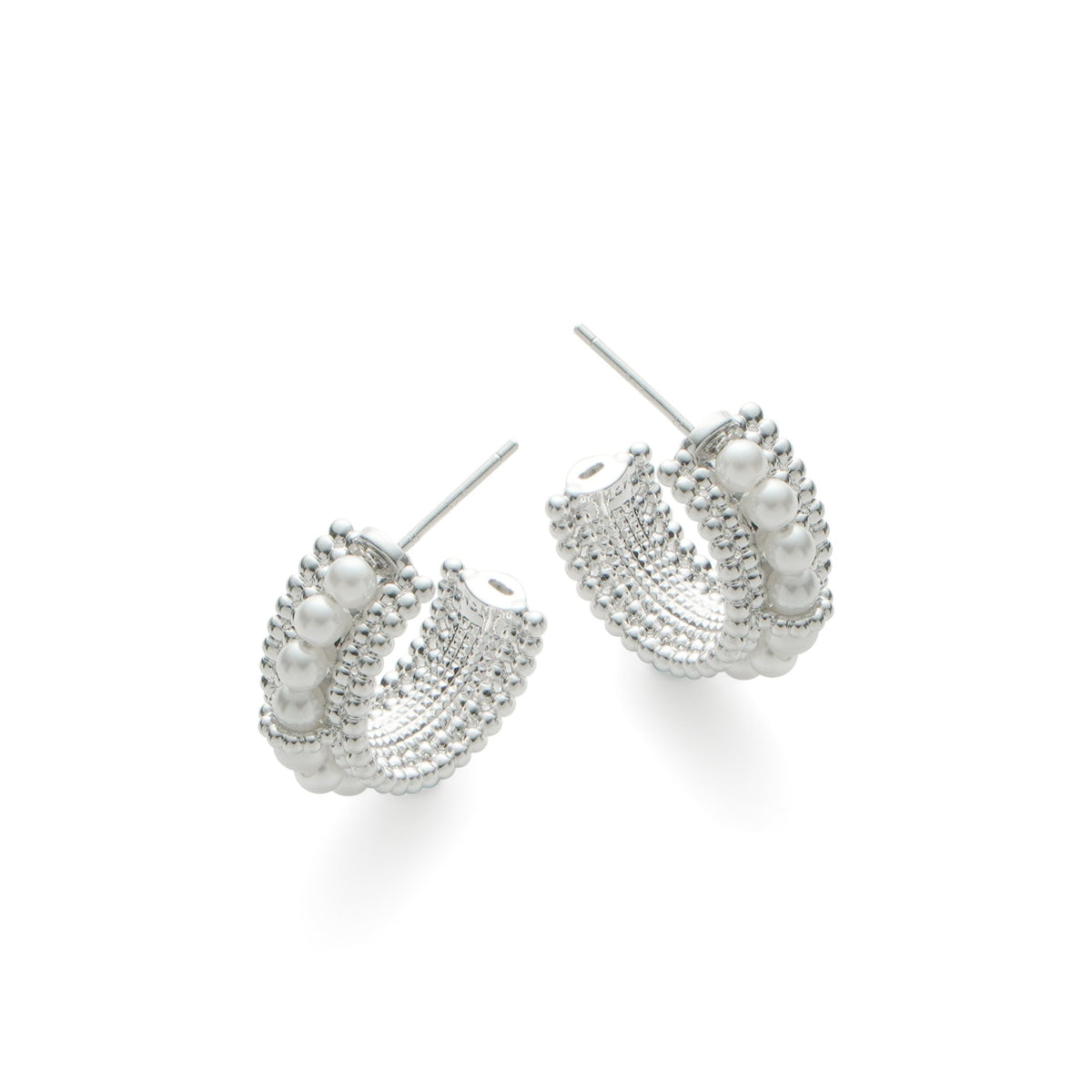 RSNY pearl earrings - R2153A