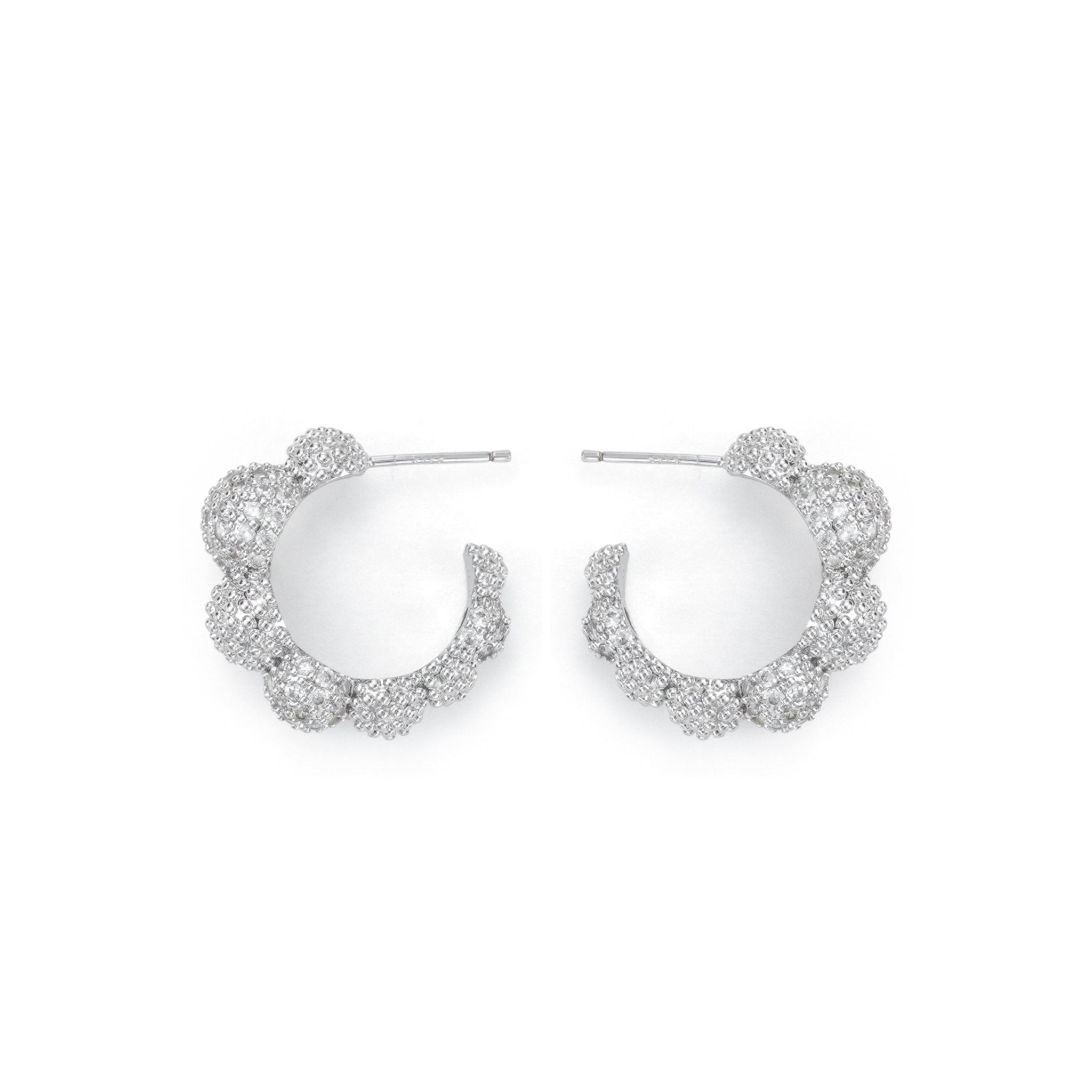 RSNY Shiny Ball Earrings - R2096A