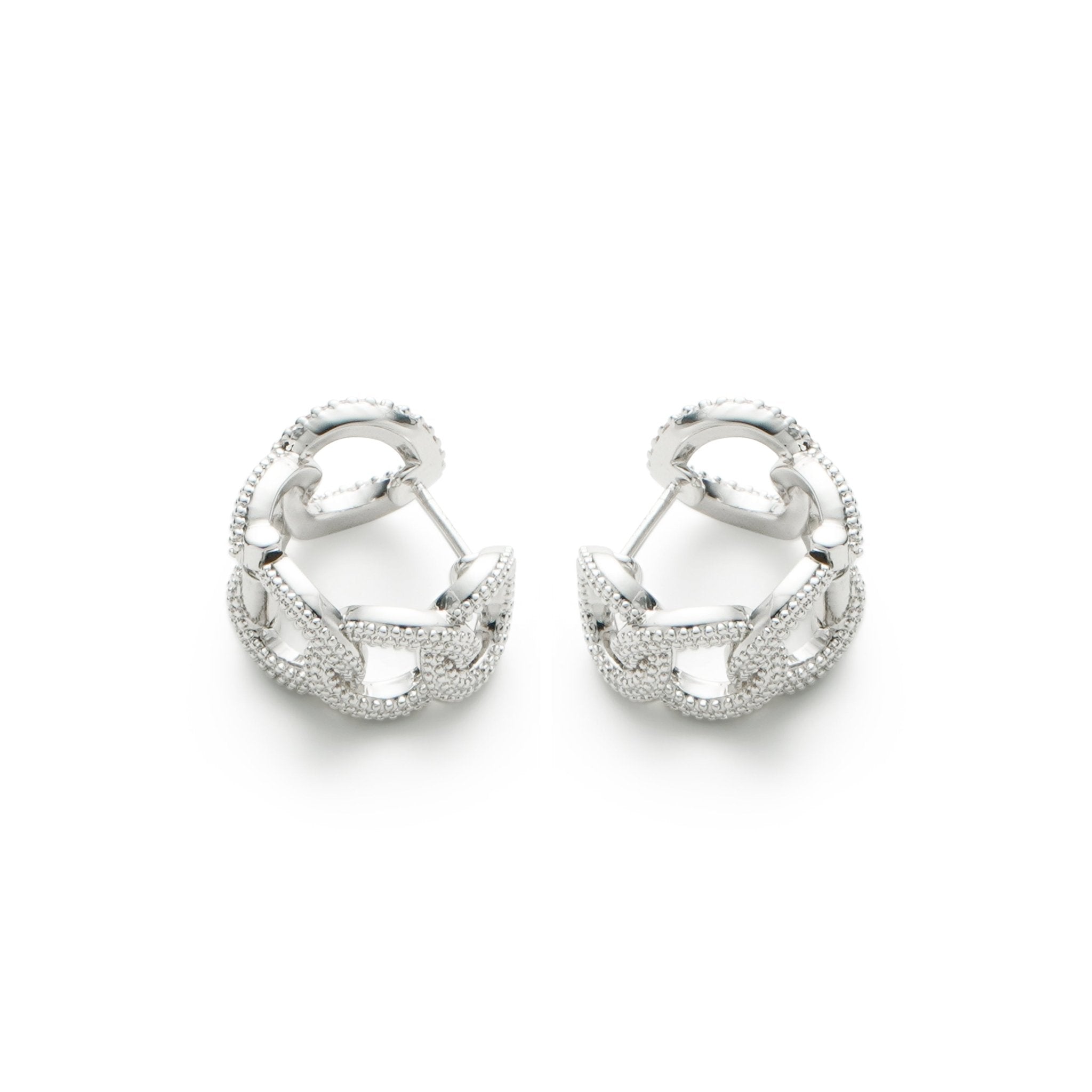 RSNY simple chain earrings - R2181A