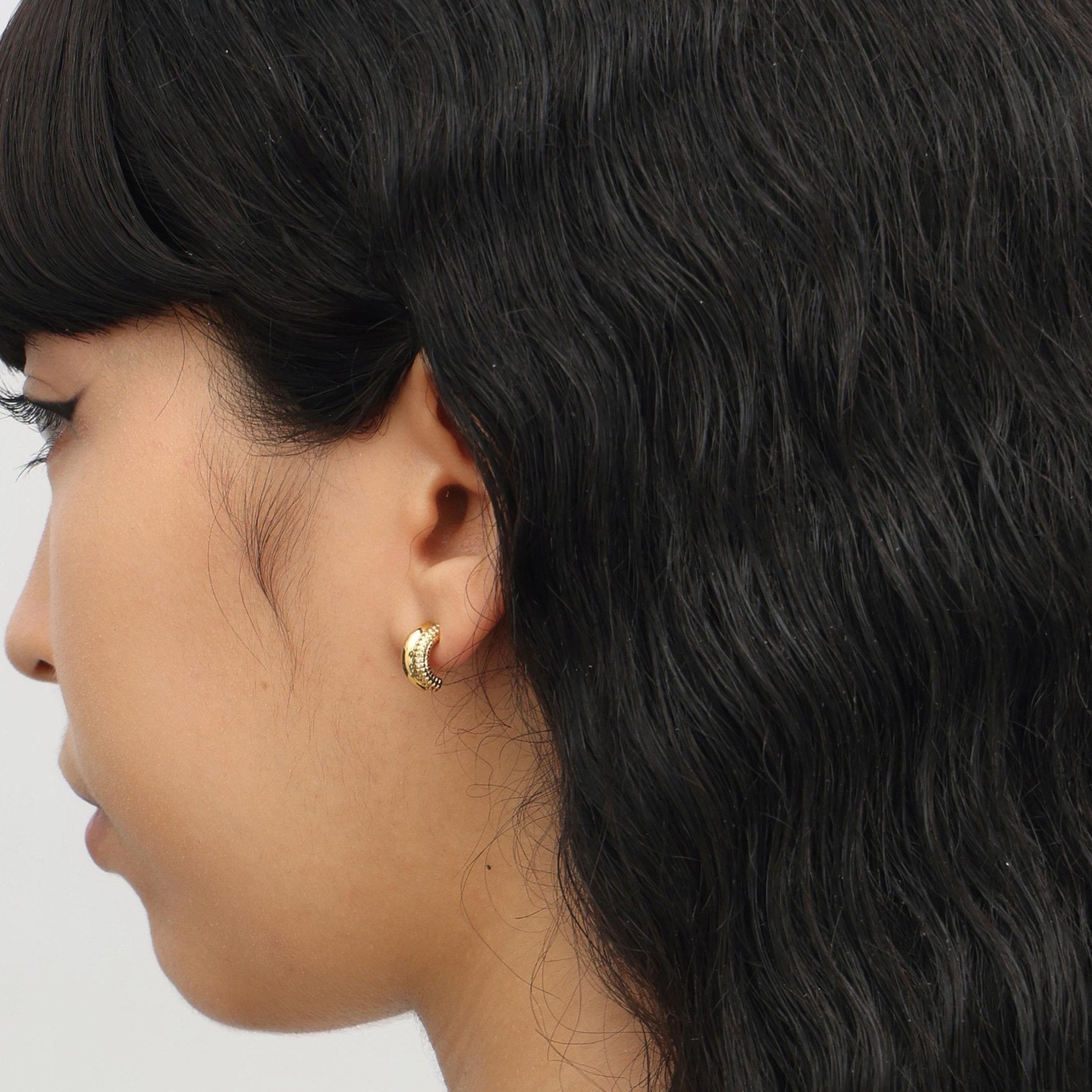 RSNY simple line earrings - R2052B