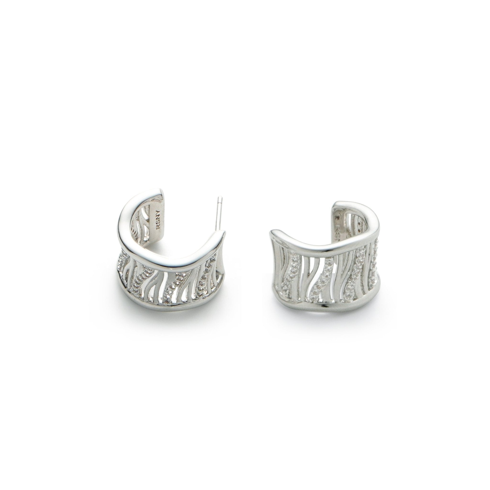 RSNY simple line earrings - R2124A