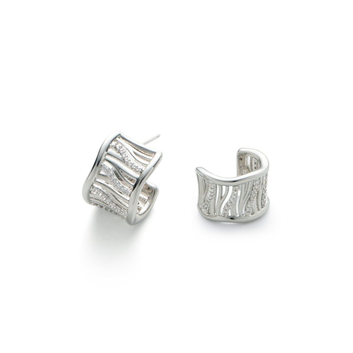 RSNY simple line earrings - R2124A