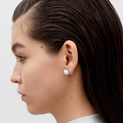 RSNY simple pearl stud earrings - R2173A