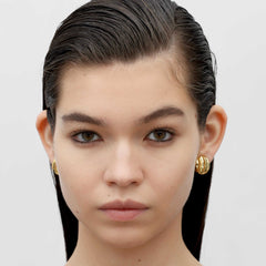 RSNY simple Roman stud earrings - R2125B