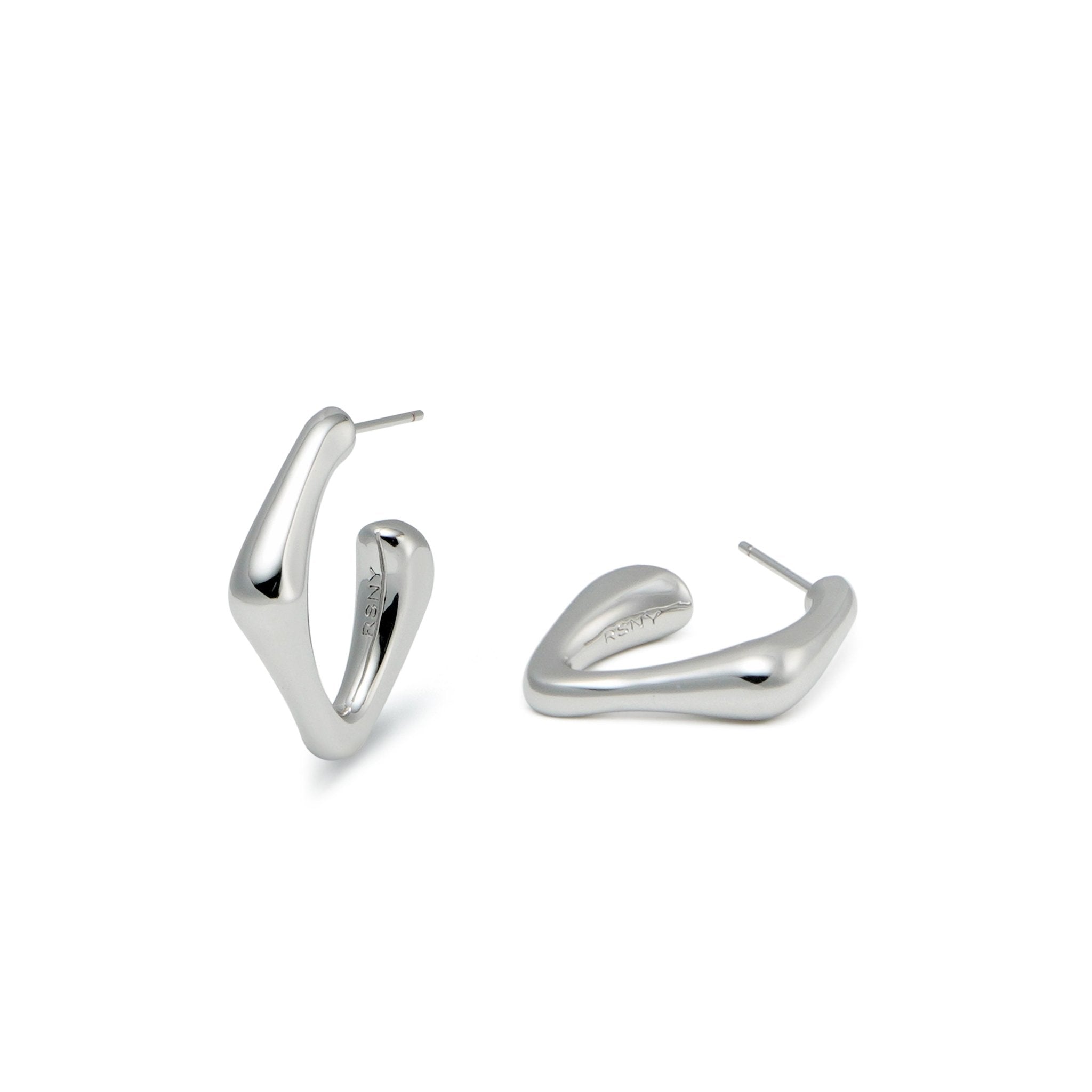 RSNY Square Geometric Earrings - R2056A