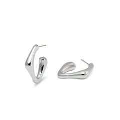 RSNY Square Geometric Earrings - R2056A