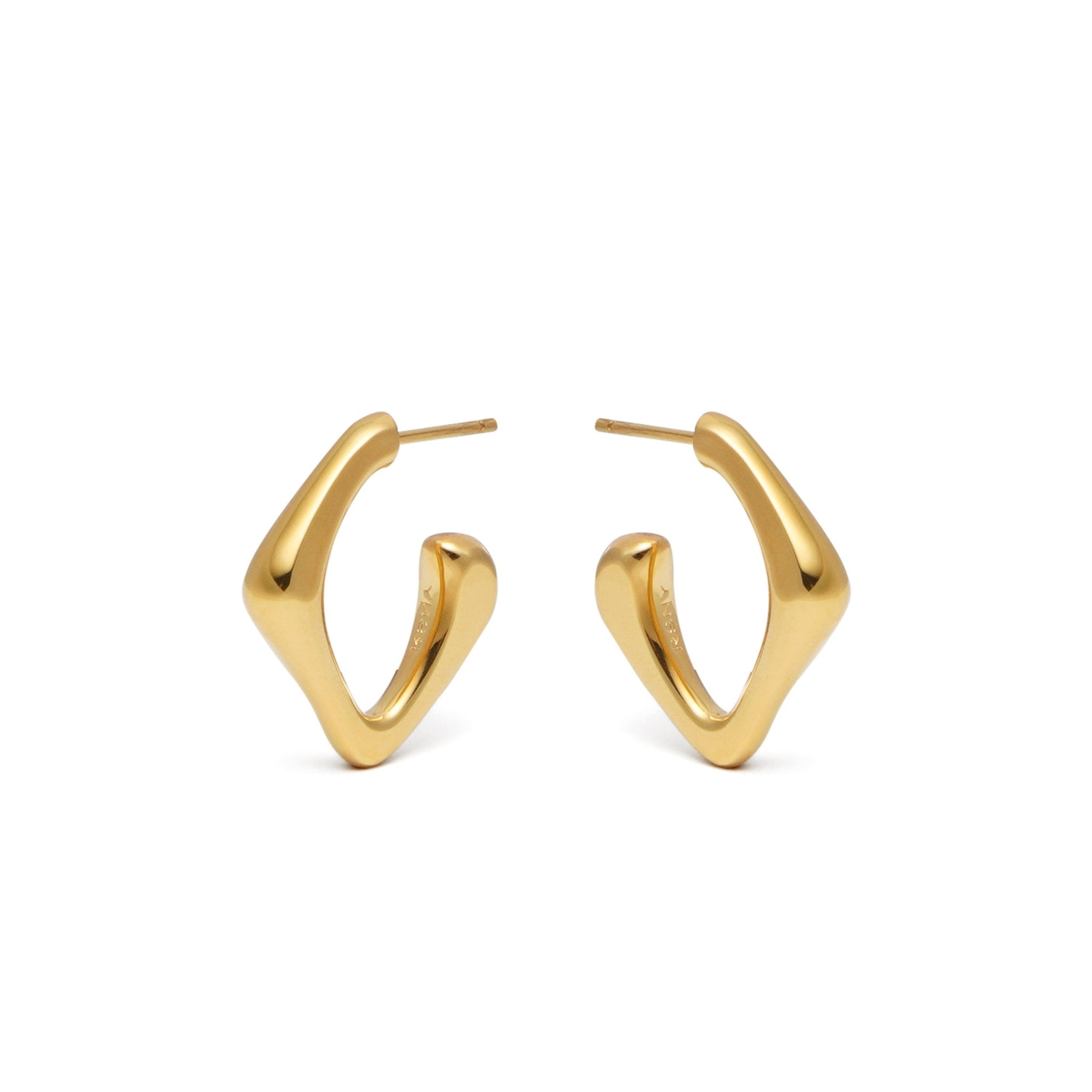 RSNY Square Geometric Earrings - R2056B