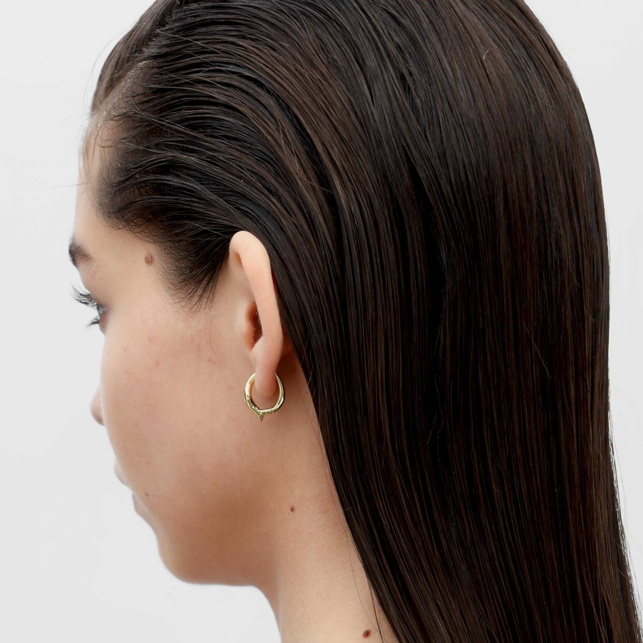 RSNY streamlined earrings - R2176B